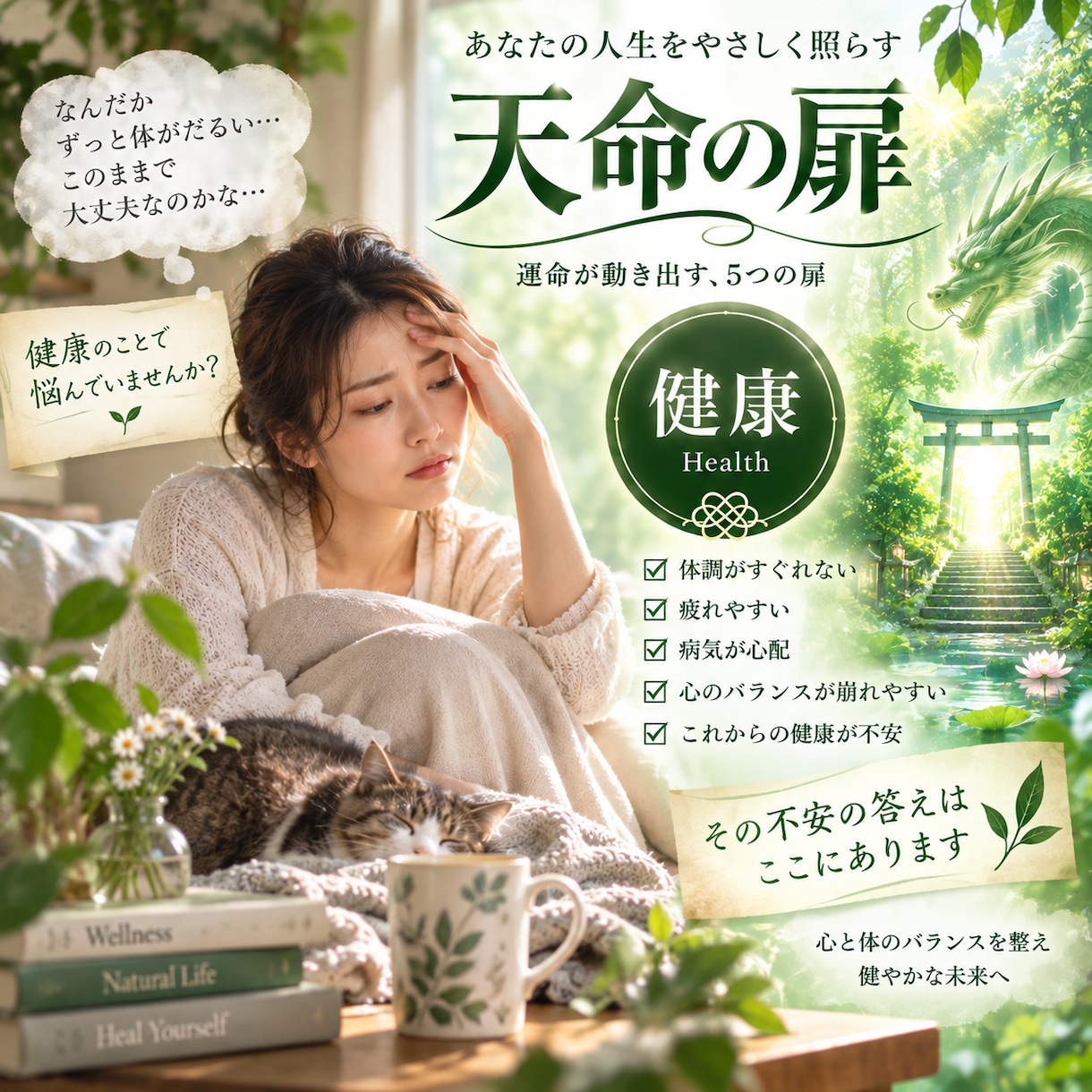 四柱推命でこれから3ヶ月の健康運を鑑定します 「いつ頑張って、いつ休むか」が分かる3ヶ月健康運 イメージ1