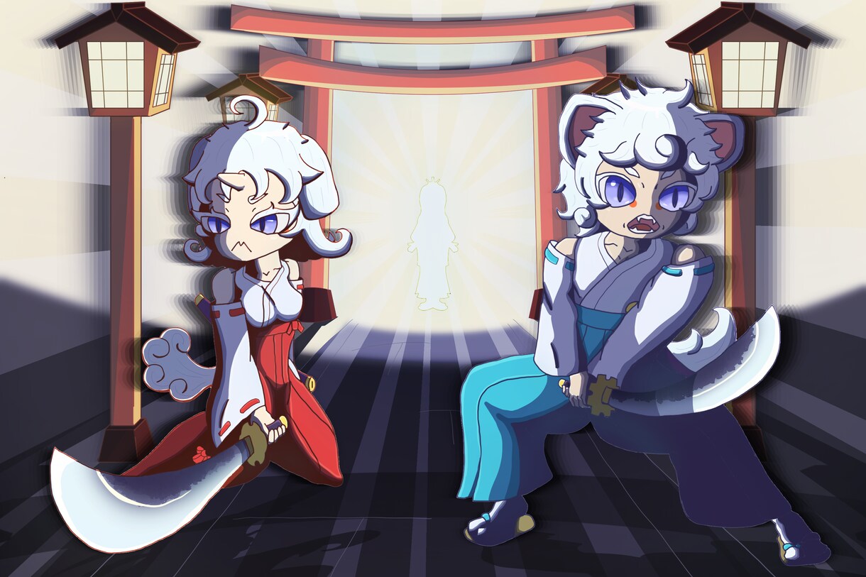 かわいい雰囲気のSDキャラを描きます SDキャラで世界観を表現します イメージ3
