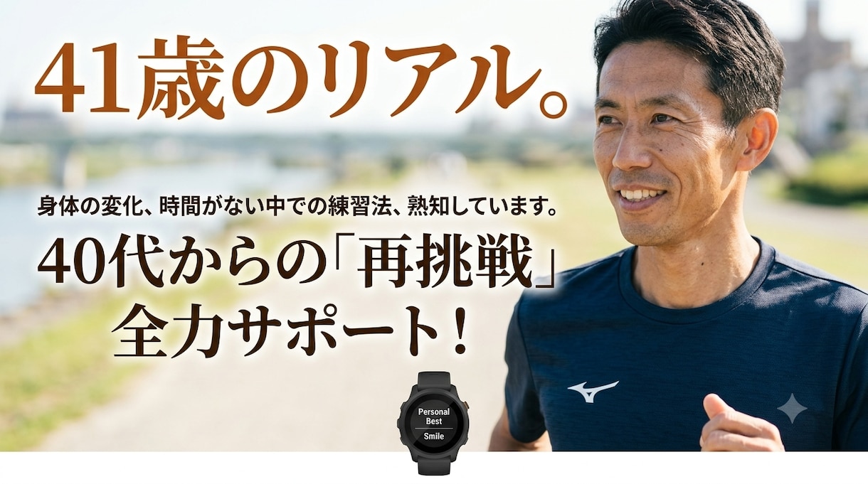箱根駅伝を目指したランニング歴30年プロが教えます 超効率オンラインランニングカウンセリング イメージ3