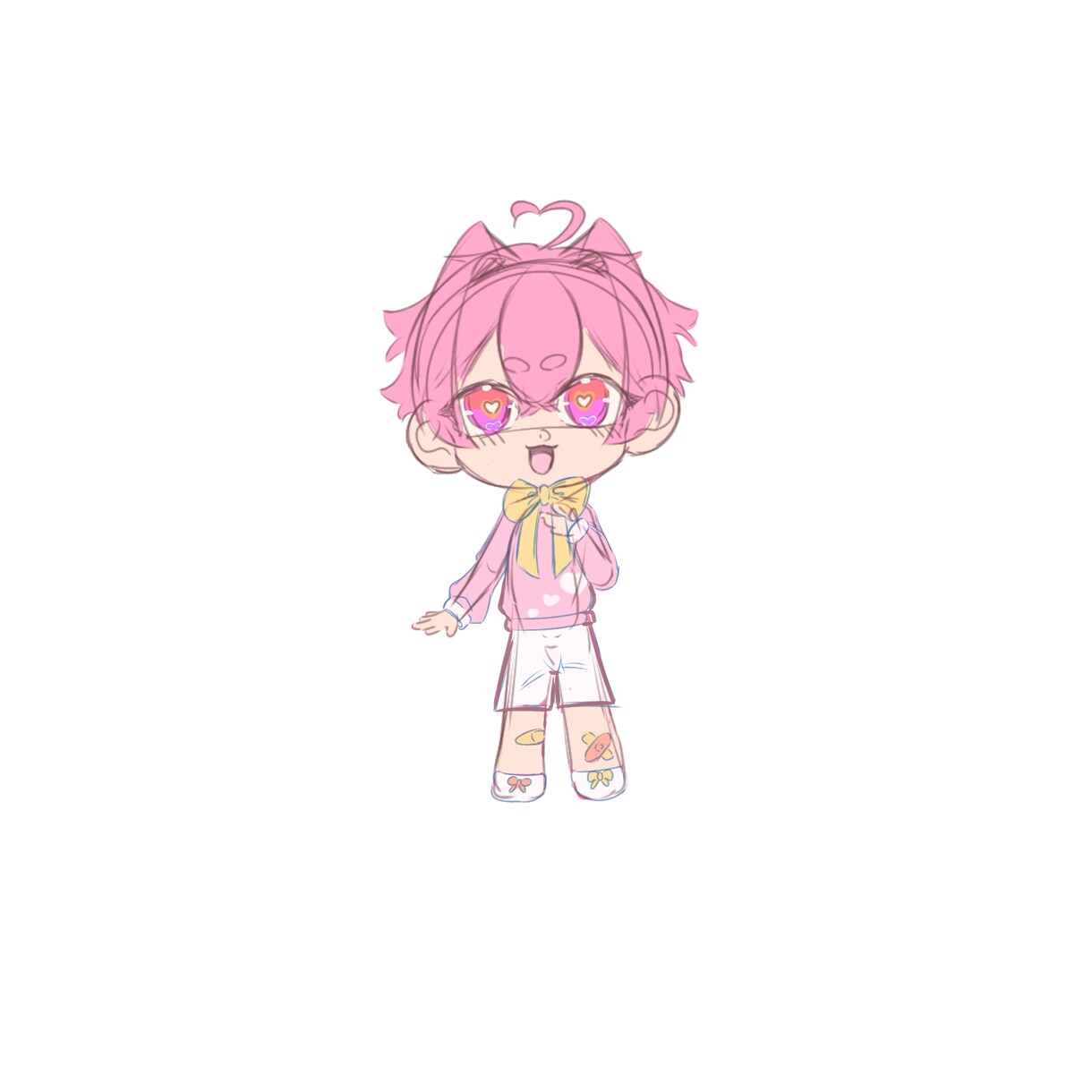 IRIAM等の立ち絵描きます IRIAMや動画に使える立ち絵をデフォルメで描きます！ イメージ2