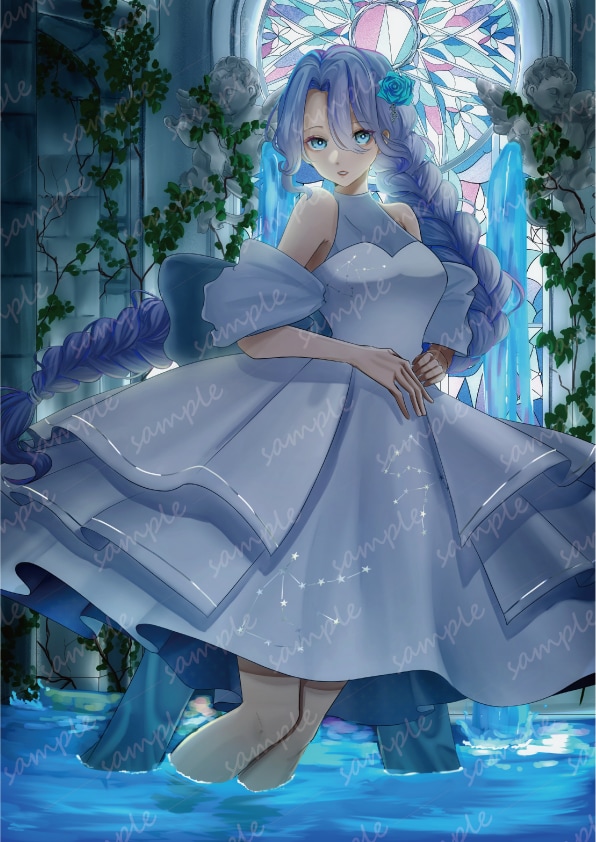 MV等で使用出来る1枚絵作成いたします MVや誕生日イラストで使える1枚絵を作成します。 イメージ2