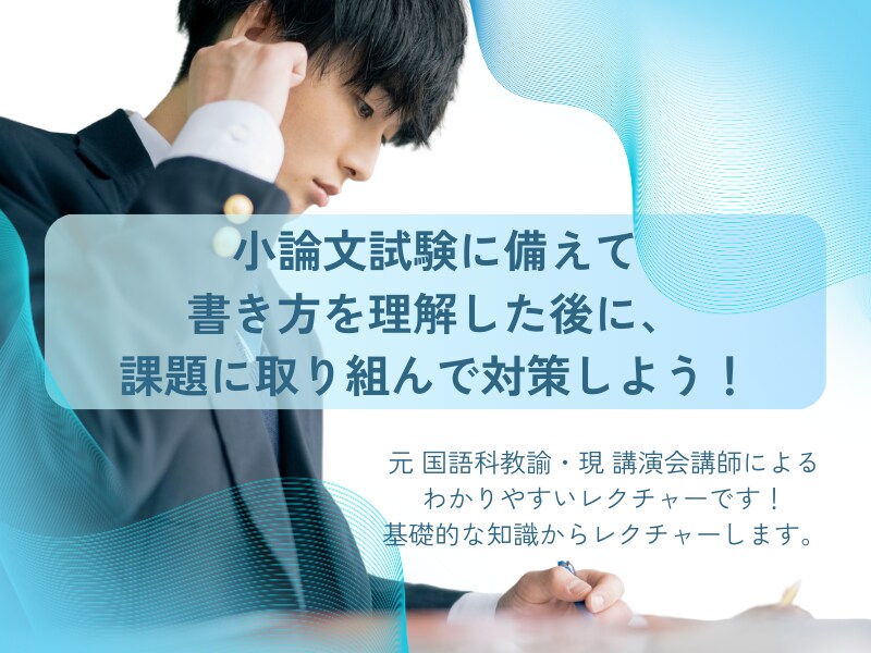 添削指導付き！小論文の書き方指導＆添削します 小論文書き方ノウハウを指導＆目指す進路に合わせた課題を添削！ イメージ2