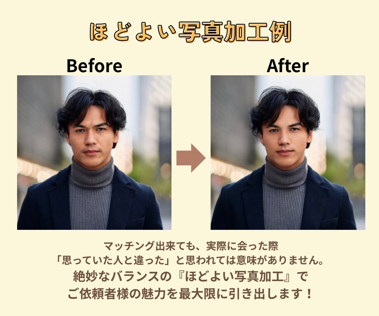 アプリ婚夫婦がプロフィール作成のお手伝いをします マッチングアプリのプロフィール、男女両視点からアドバイス！ イメージ2