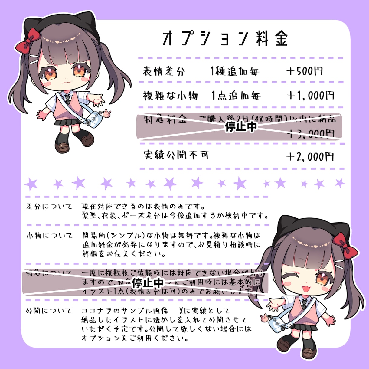 商用利用無料★ミニキャライラスト描きます ぷにぷにで可愛いイラストです！アイコンやグッズの制作などに イメージ2
