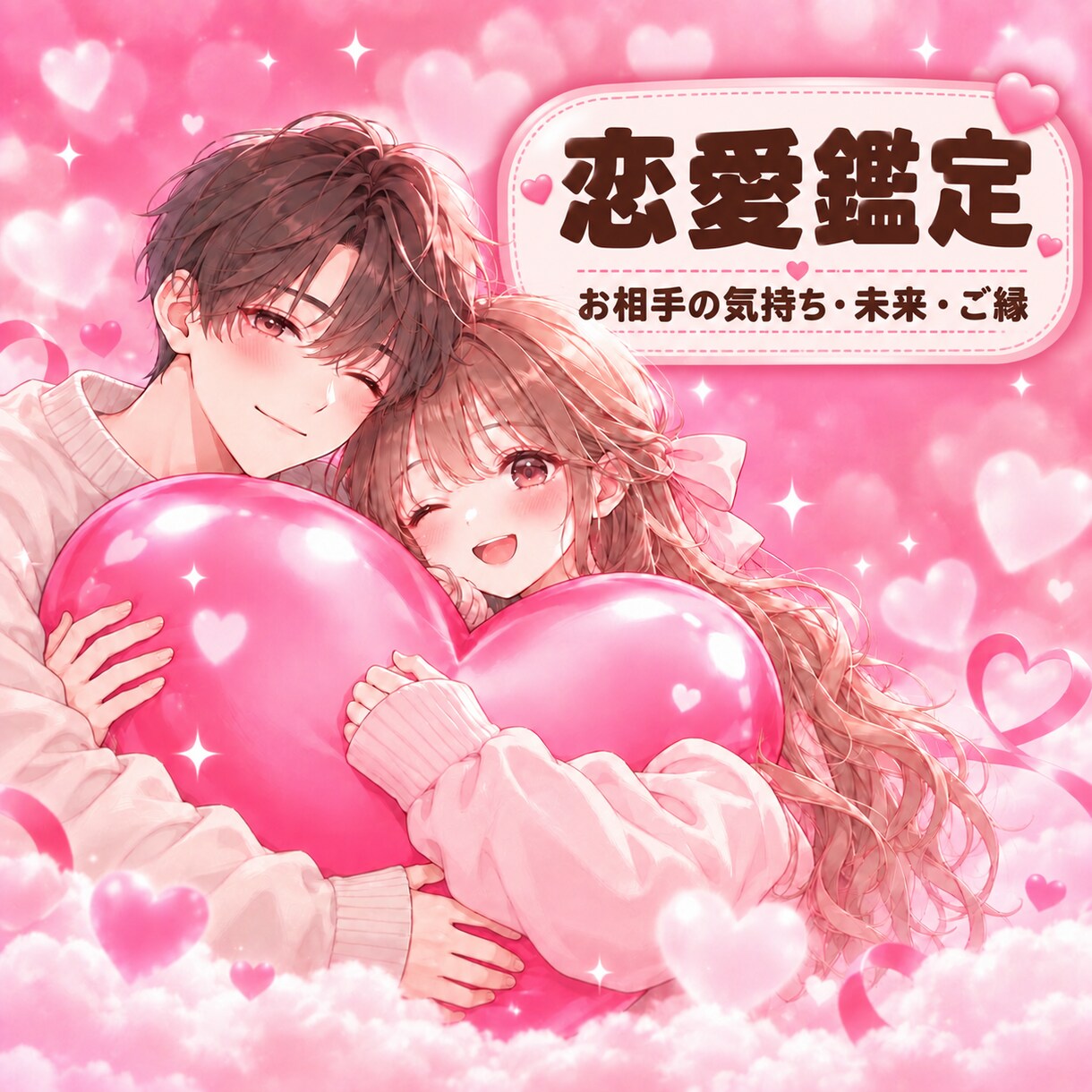 恋愛♡交際中、友達以上恋人未満彼の本音を占います 今どう思ってる？どう動く？をカードと一緒に読み解きます イメージ1