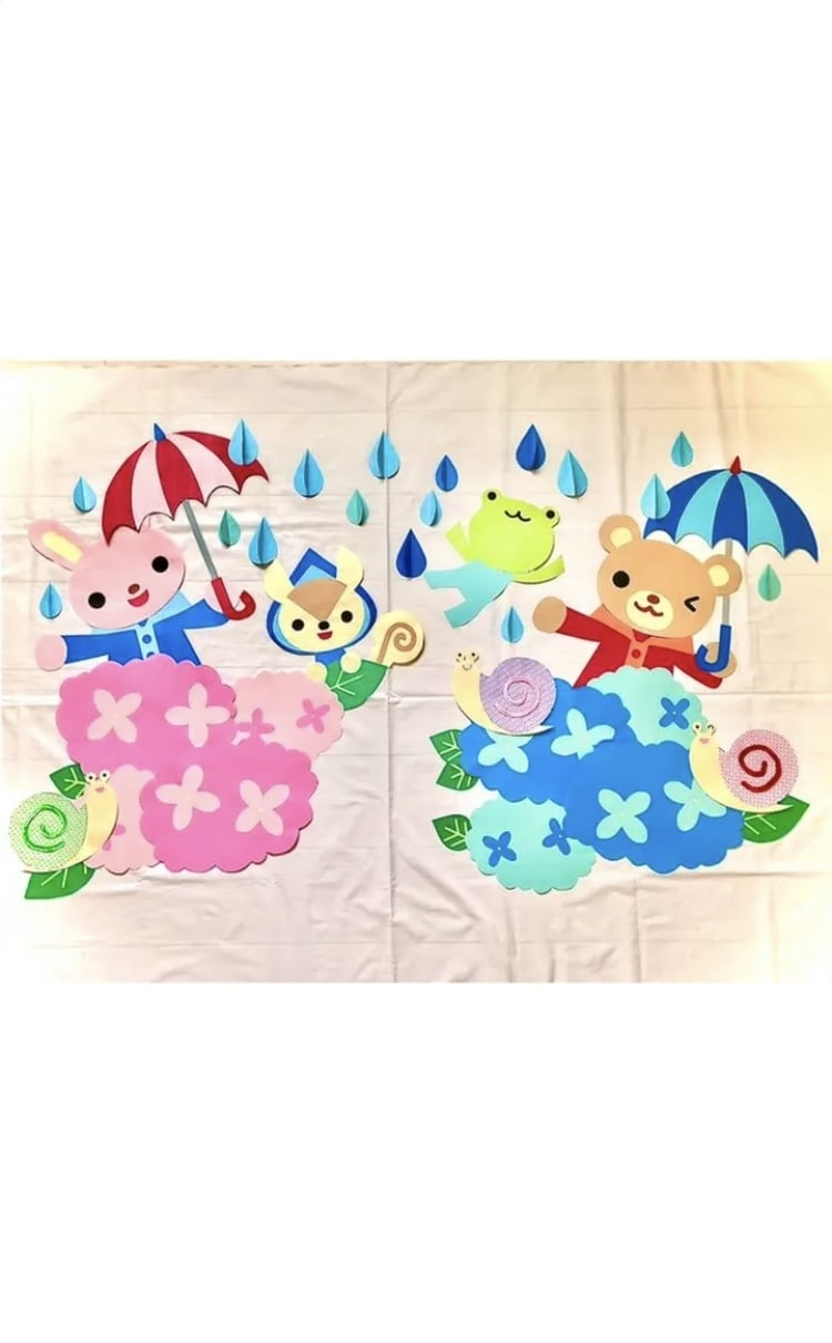 現役の方々の壁面作りをサポートします 元幼稚園教諭が経験を活かし、小大問わず壁面作りを代行します。 イメージ2