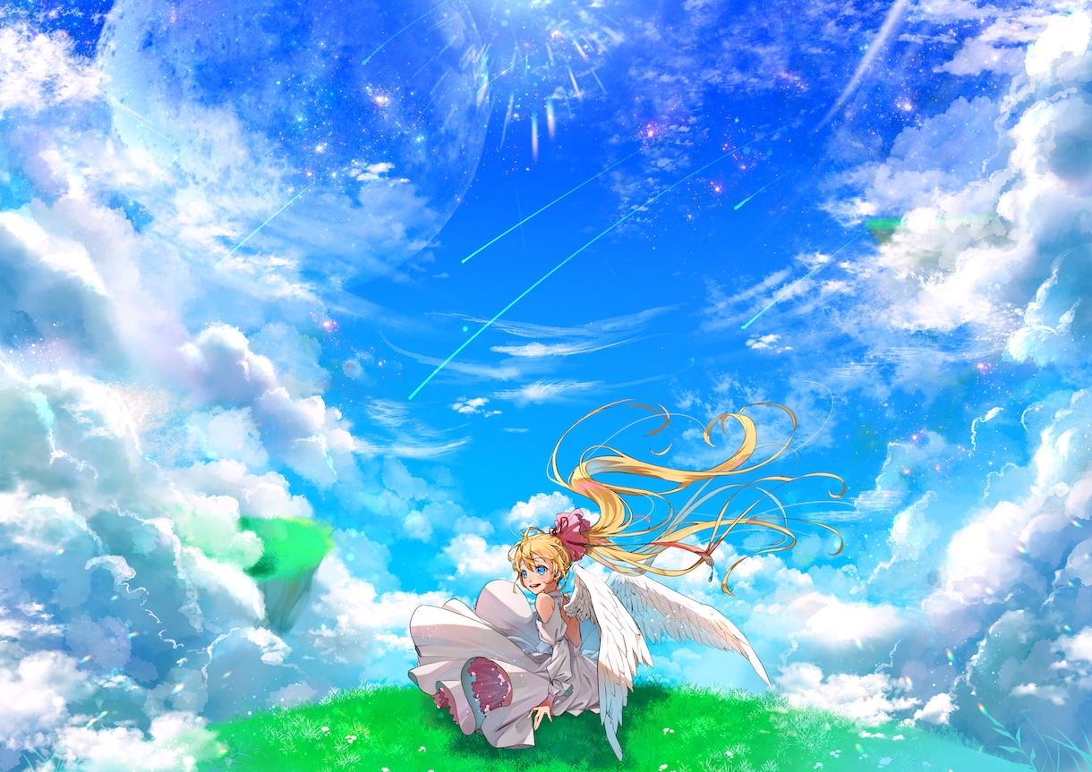 オリジナルイラスト、一枚イラストお描きします ファンタジーや綺麗なイラストが好きな方 イメージ3