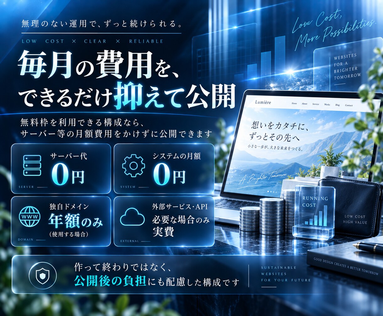 AIを活用してホームページを制作します デザインから公開まで一貫して対応 イメージ6