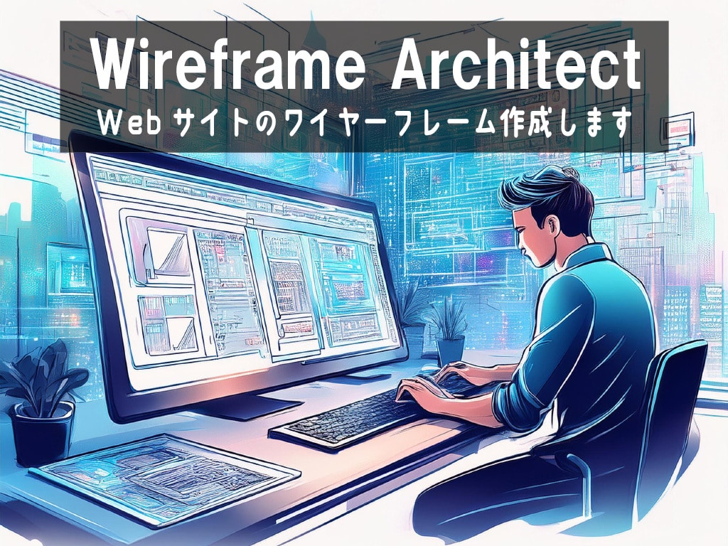 Webサイトのワイヤーフレームを作成します 【実績あり】企業のホームページ等作成時に必要な設計図の作成 イメージ1