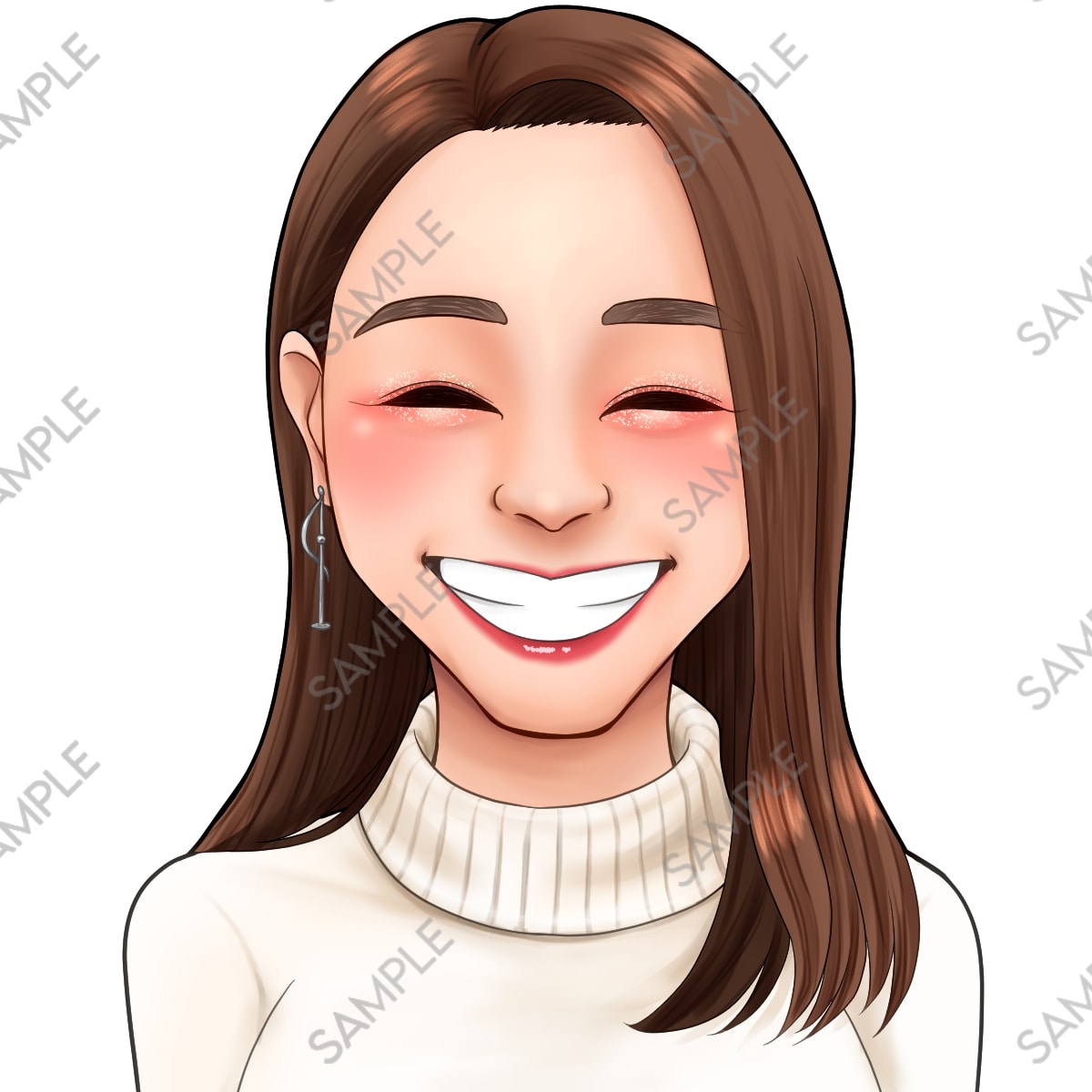 電話相談・占い出品者様応援♪イラスト描きます あなたらしいイラストでココナラ活動を応援いたします！ イメージ5