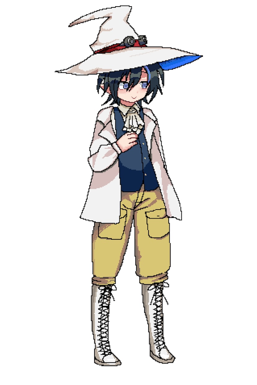 絵柄②最短5時間！ドット立ち絵描きます ゲームやTRPGに使うのがオススメです！ イメージ8