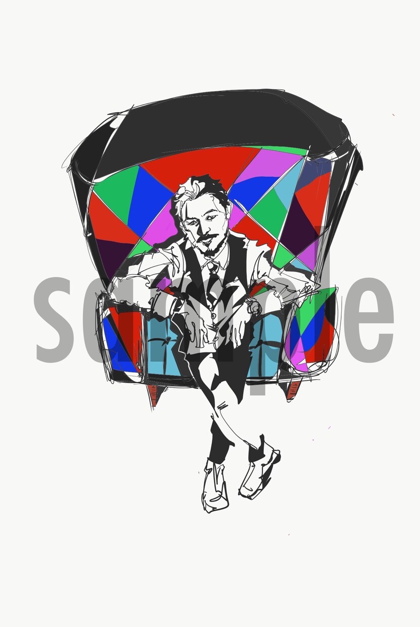 商用可おしゃれなアイコン、似顔絵、イラスト描きます スタイリッシュでSNSにもぴったり！迅速な対応、高クオリティ イメージ3