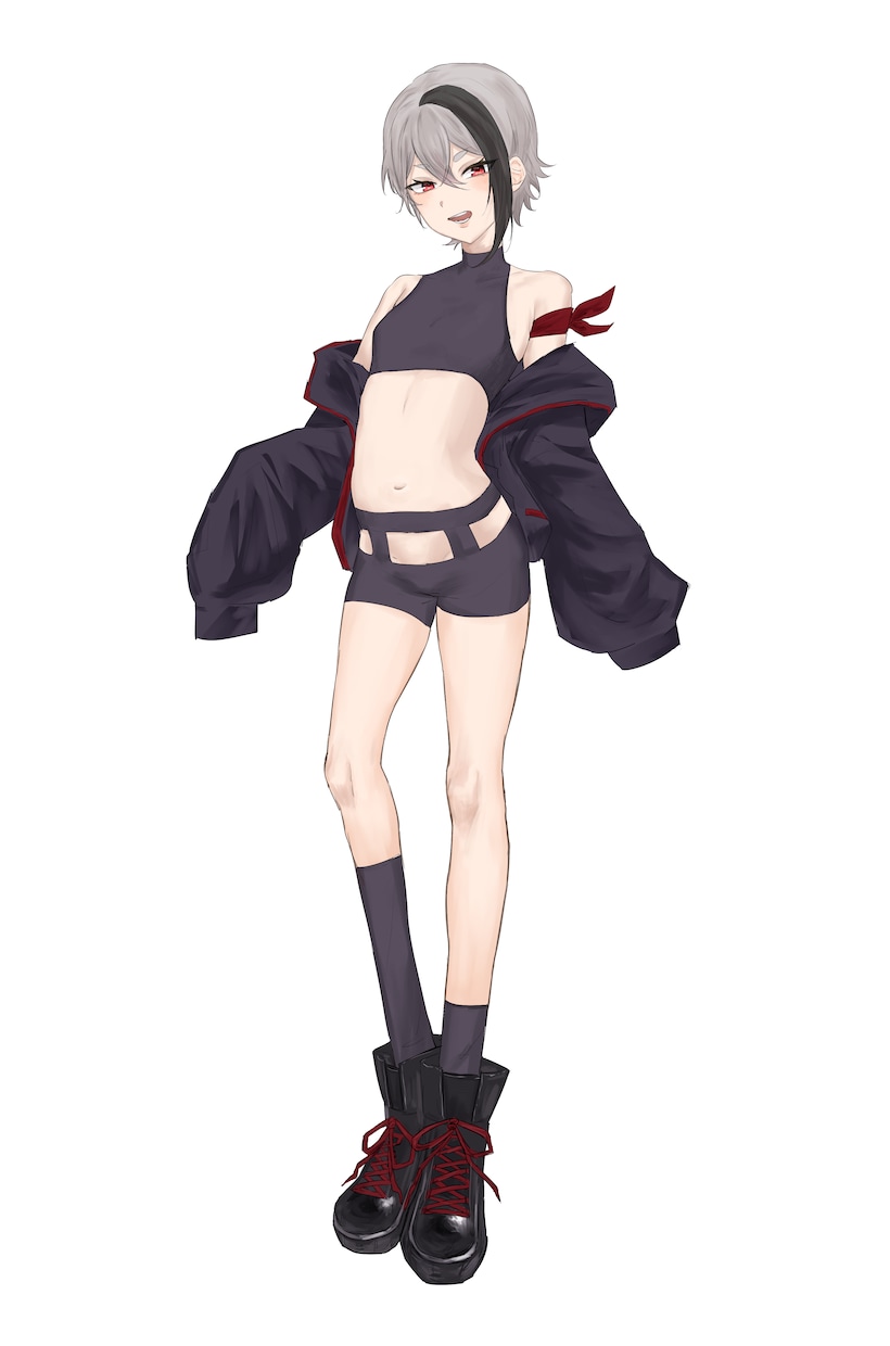 VTuberパーツ分けイラスト描きます キャラデザからパーツ分け、キービジュアルまでお任せ下さい。 イメージ2