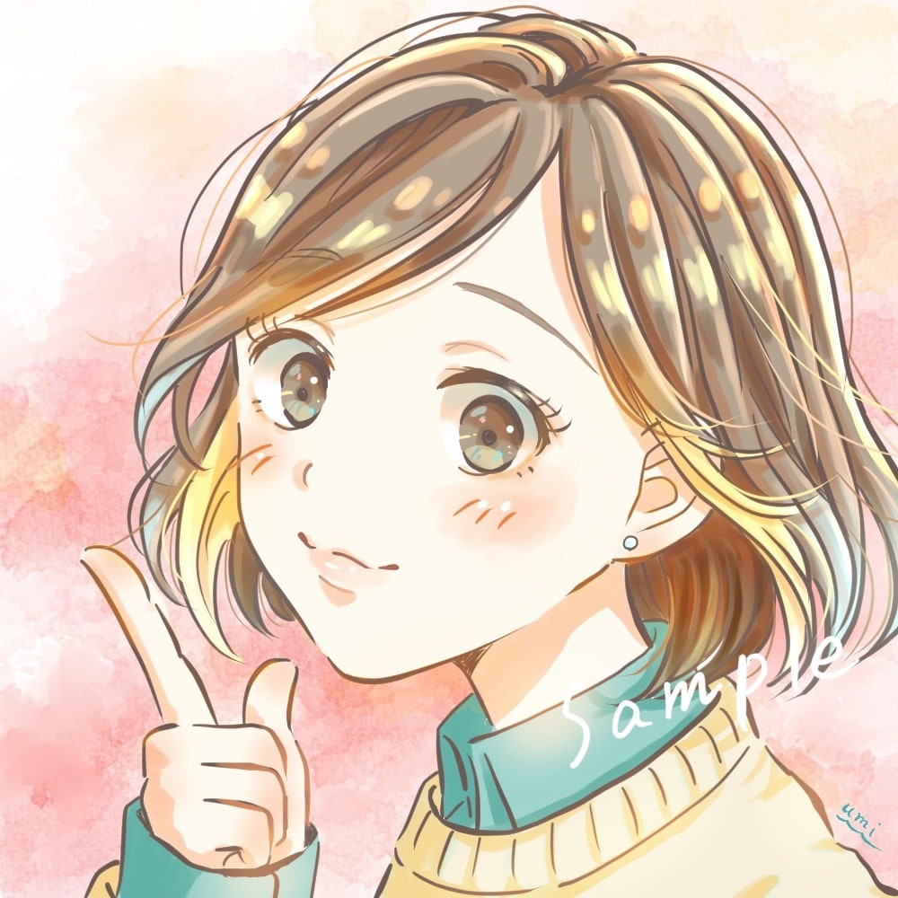 お手頃価格♪SNS等で使える可愛いイラスト描きます 個人様・企業様OK◎配信用やプレゼント用にもオススメです♪ イメージ1
