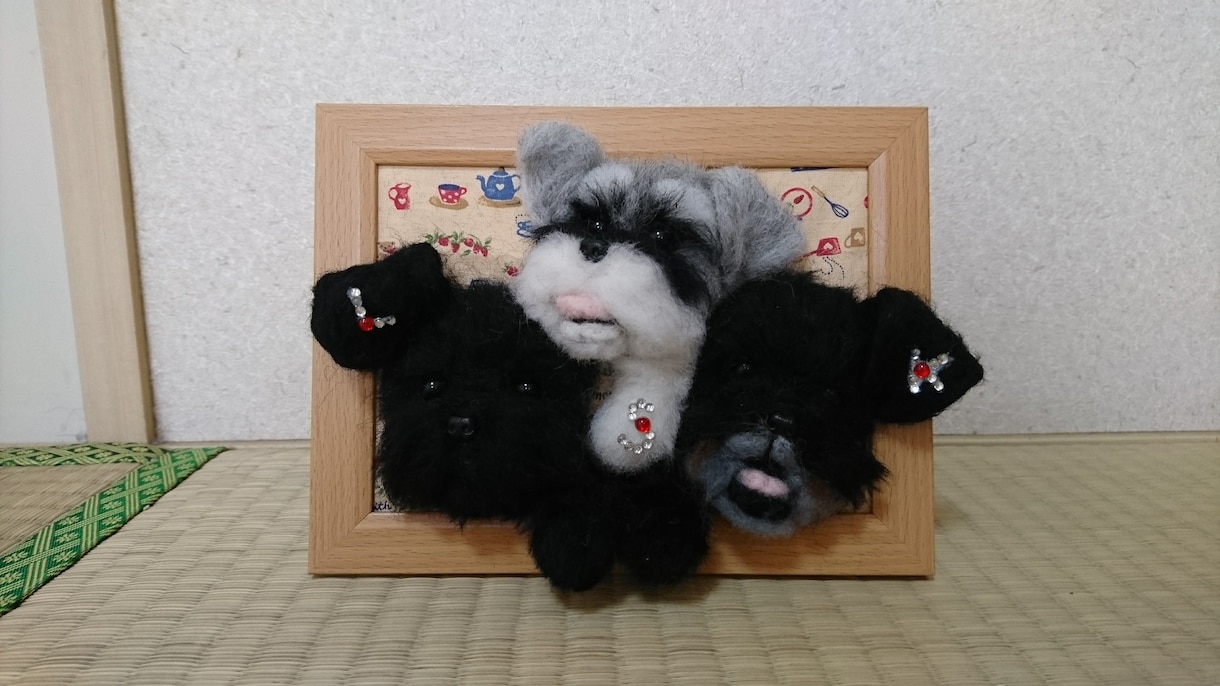 大切な日の思い出、うちの子オーダーメイドで彩ります 世界に一つだけのうちの子ウェディングボード、お作りします イメージ5