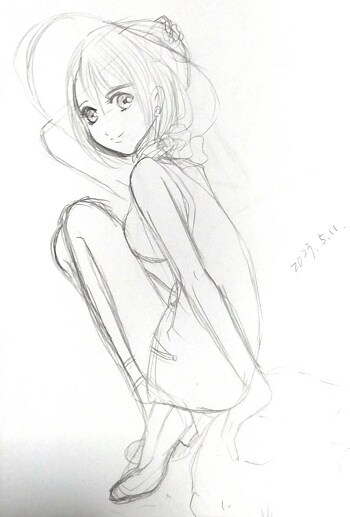 下描き絵の修正お手伝いします イラスト初心者さん一人で悩まないで！こっそりスキルアップ！ イメージ3