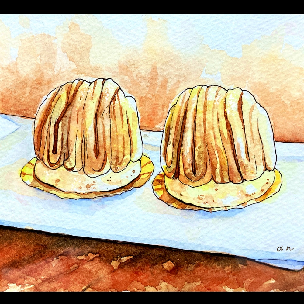 透明水彩で鮮やかなスイーツのイラスト描きます 追加料金なし！cafeやケーキ屋さんのPOP・チラシに♪ イメージ5