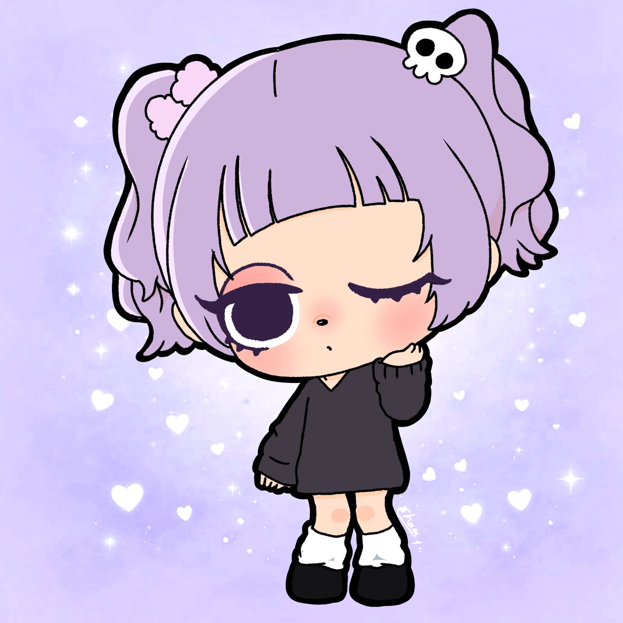 AI感なし！あなたをキャラクター化します なりたい私を叶えるSNSで被らないあなた専用キャラ描きます イメージ2