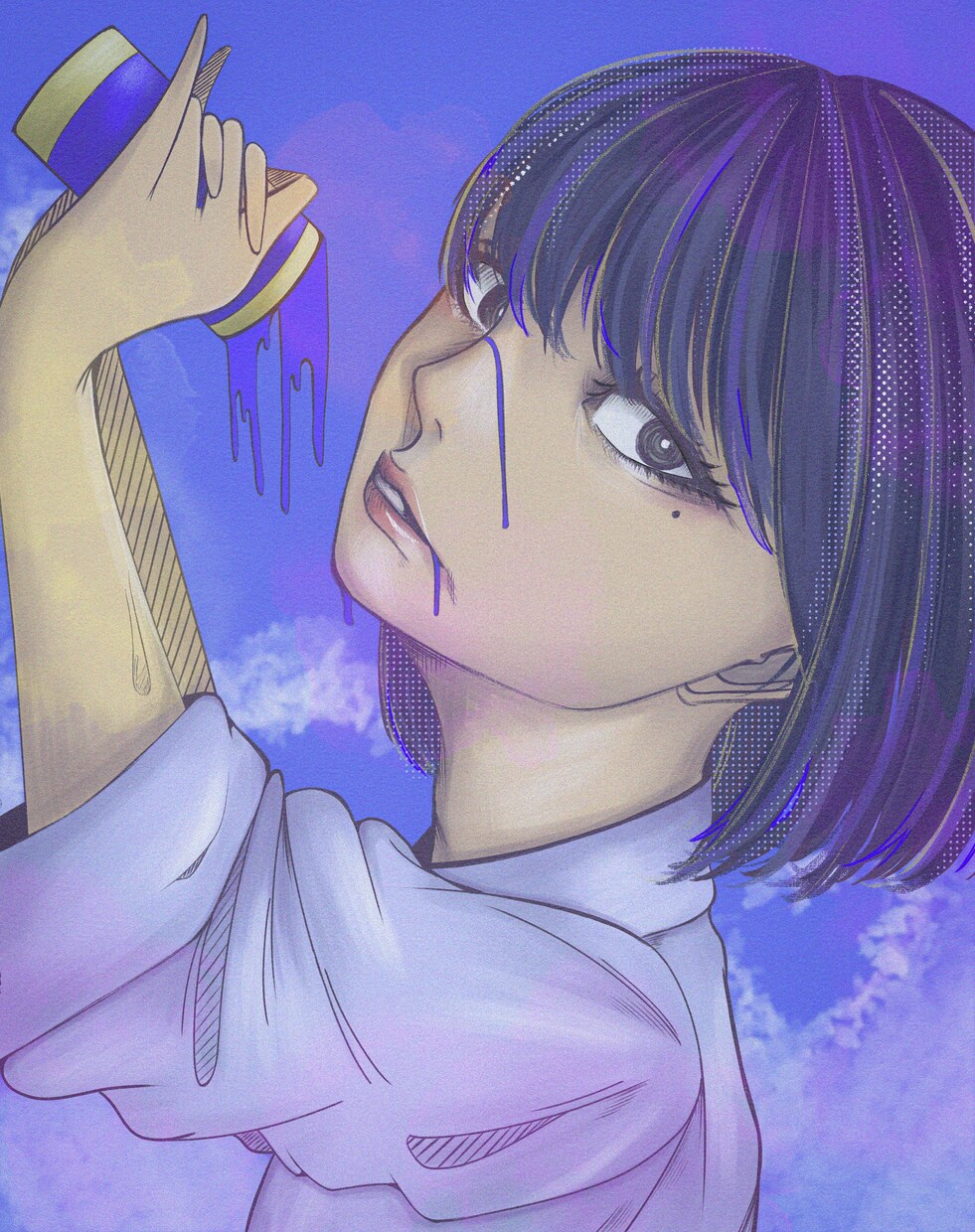 おしゃれでかっこいい目を引くイラストを描きます アイコン、サムネ、MV用等々お気軽にご相談ください！ イメージ5