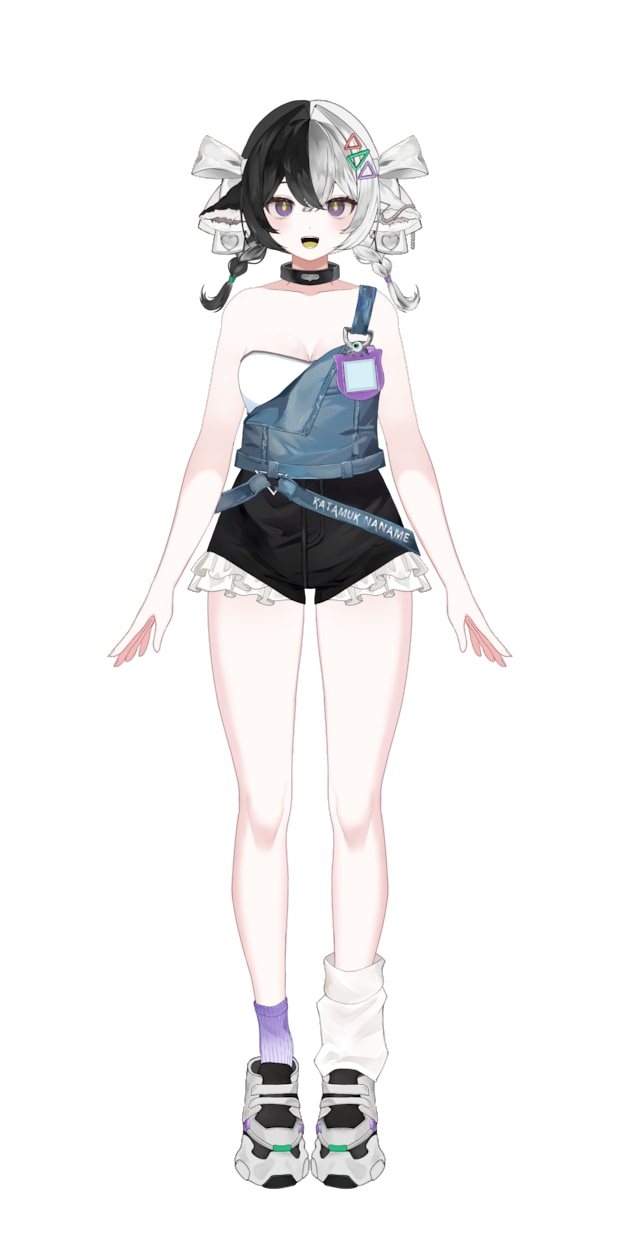 vtuberLive2dパーツ分けイラスト描きます 細部までしっかりこだわる。圧倒的クオリティで提供します。 イメージ2