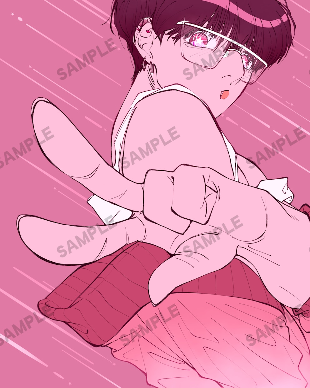 2人絵OK！個人観賞用にも／イラストを作成します 構図おまかせ◎細部までヒアリングし理想のイラストを実現します イメージ2
