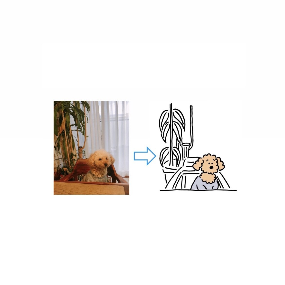 ペットのイラスト描きます 大好きなペットを世界に一つのイラストに！ イメージ2