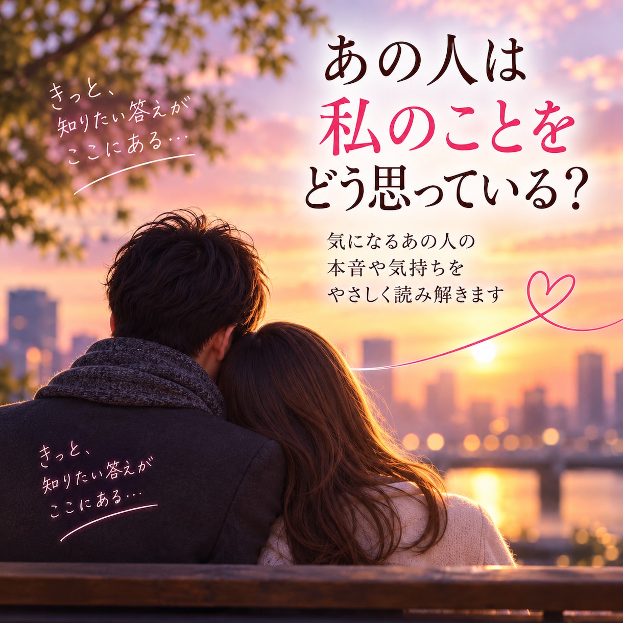 片思い♡あの人の本音とあなたへの気持ちを視ます 言葉にしないあの人の本心、今すぐお伝えします イメージ3