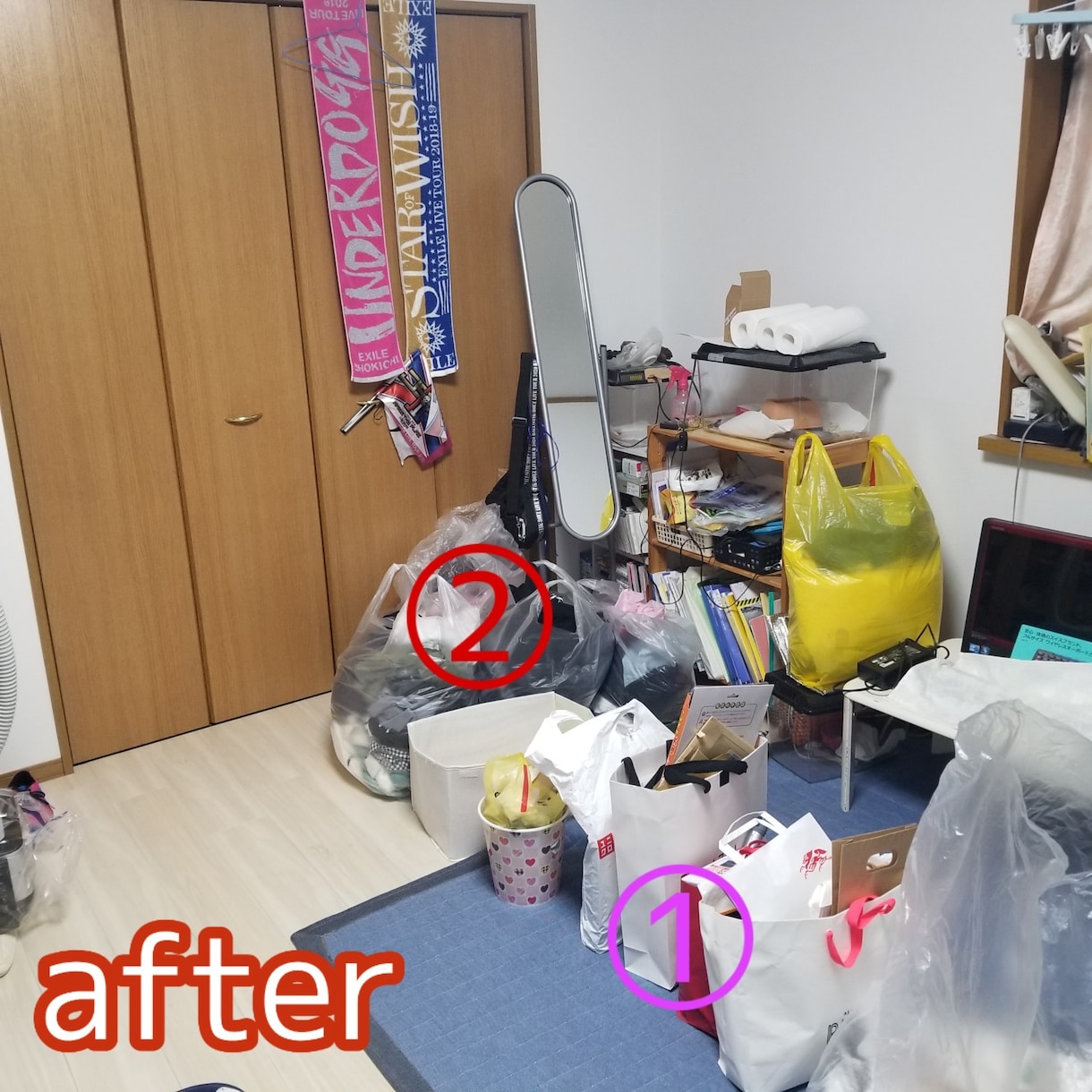 汚部屋脱却1か月サポート！お得に結果が出ます 週１ビデオチャット＆宿題お渡し＆メッセージサポート放題30日 イメージ5