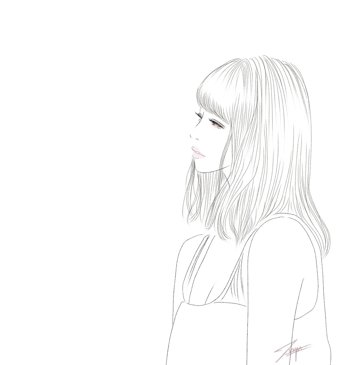 アイコンに使用できるシンプルな線画を描きます あなたを素敵なイラストにします イメージ5