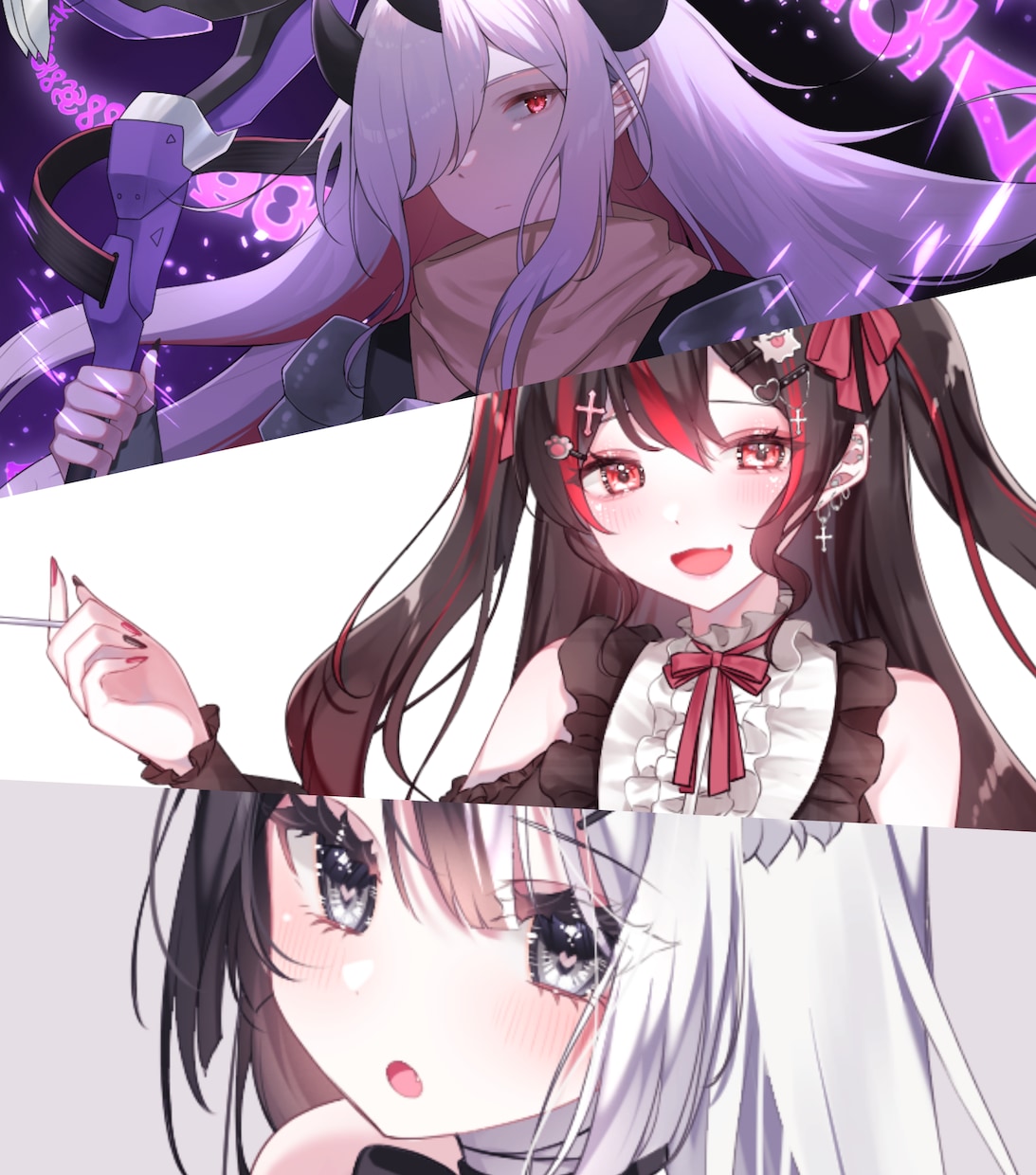最短2日納品　イラスト全般承ります アイコン、MVイラスト、立ち絵、キービジュアル、挿絵など イメージ1