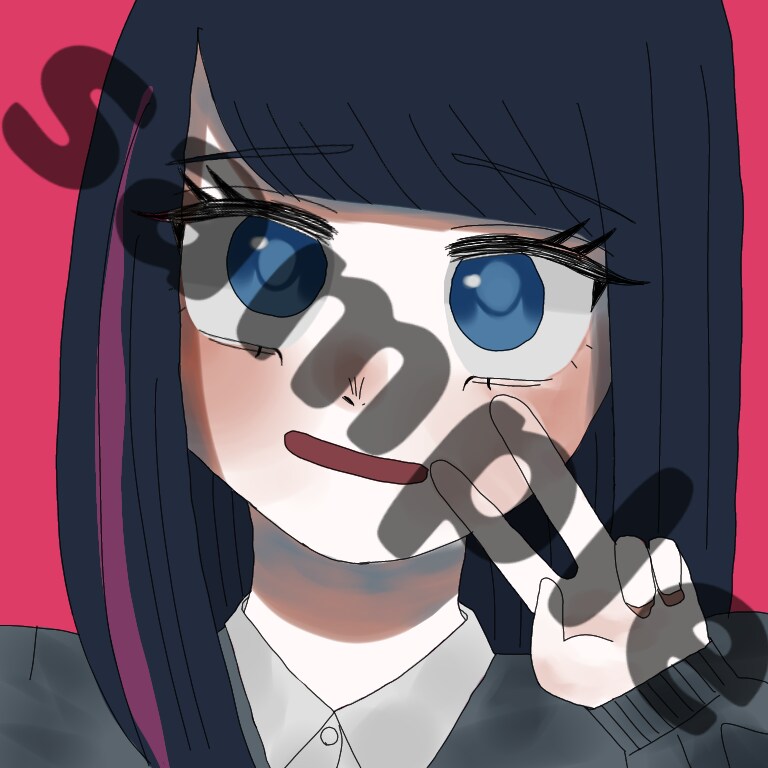 可愛い女の子のアイコン描きます SNSのアイコンにぜひどうぞ！ イメージ1