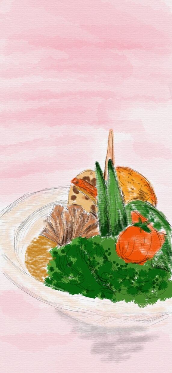 食べ物を描きます あなたのメニューをイラストにしませんか？ イメージ3