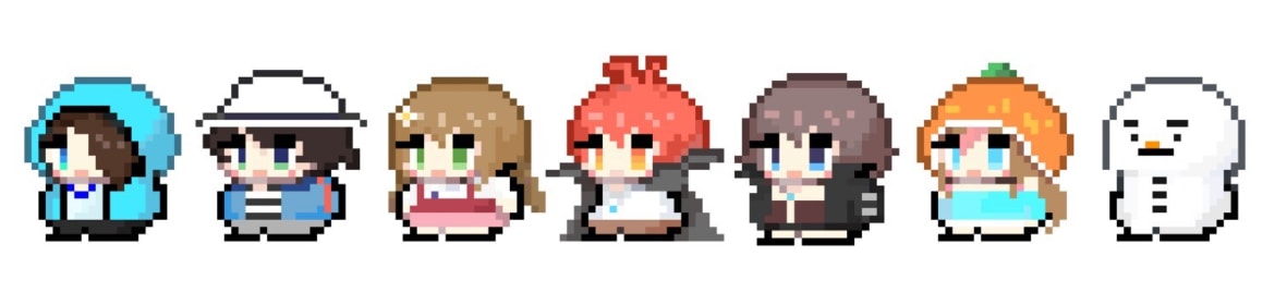 ドット絵制作します マイクラスキンやRPG、ドット絵アニメーションまで！ イメージ2