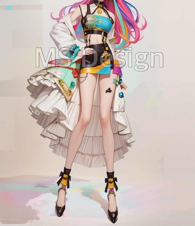お衣裳をデザインいたします アイドル、ミュージシャン、VTuber衣裳デザイン受付中。 イメージ6
