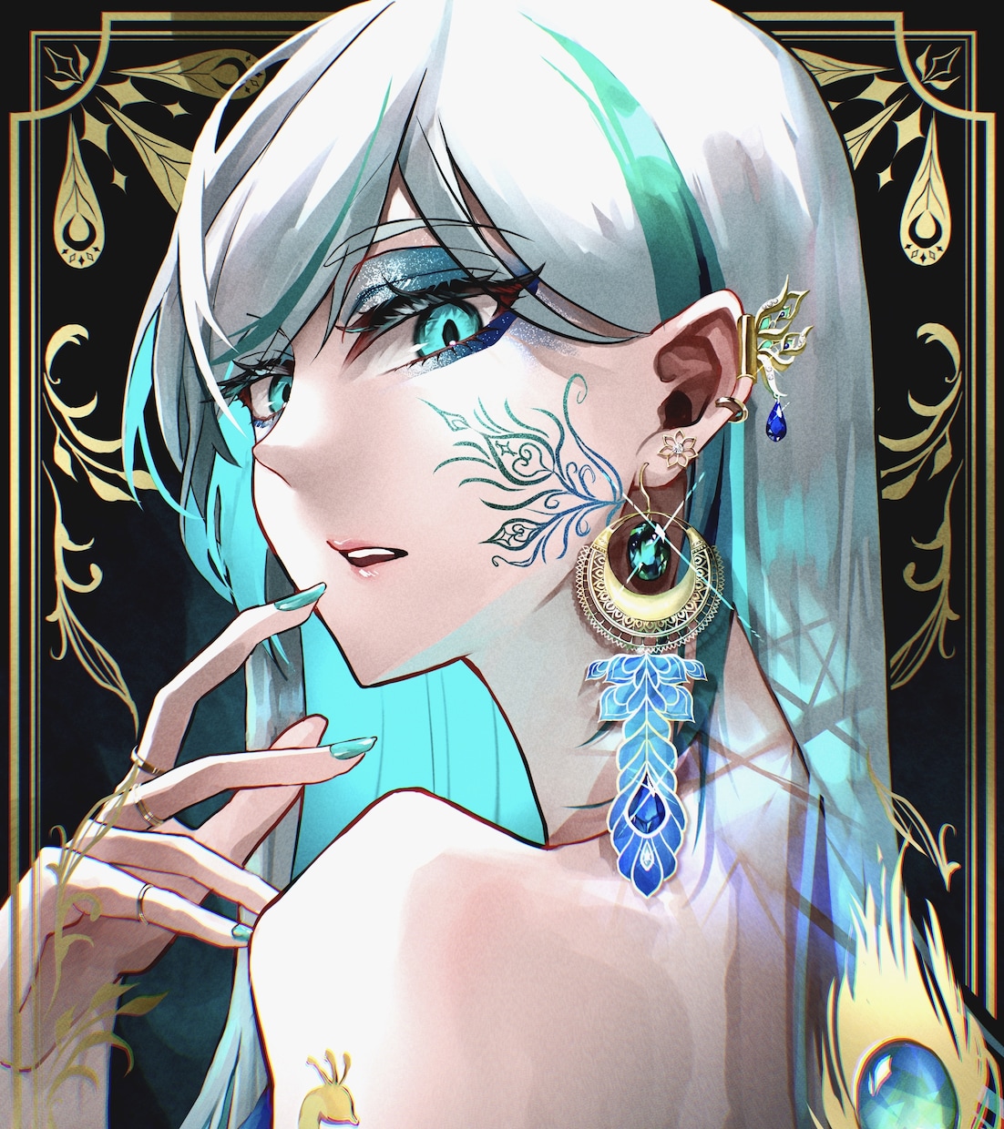 アイコン、サムネ、MVなどのイラストを制作します キャラクターだけでなく、アクセサリーなどの小物も得意です イメージ2