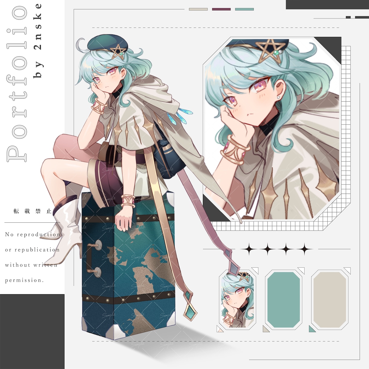 TRPG、配信で使える立ち絵をご制作します 商用OK！VTuber、TRPG、ゲーム等でご利用可能です！ イメージ9