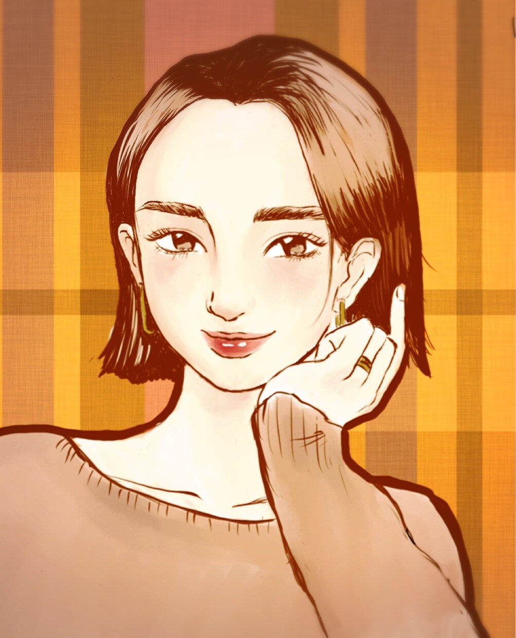 イラストを描きます 自分のイラストが欲しいなとう方にオススメです。 イメージ1