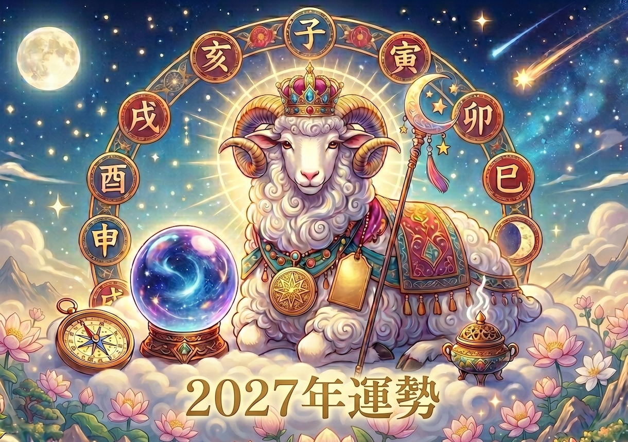 2027年の運勢教えます その年に起こること、正しい過ごし方を教えます イメージ1