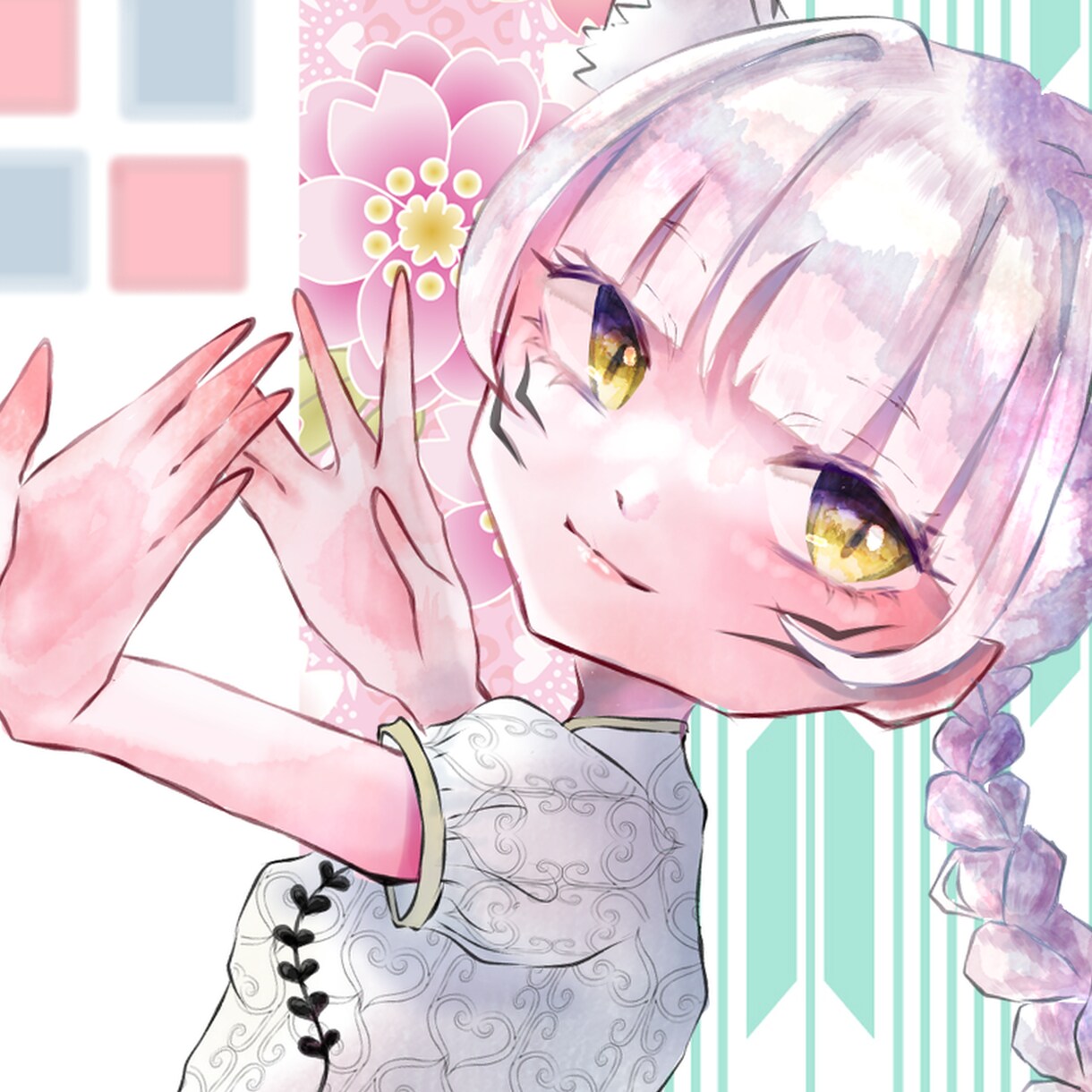 アイコン描きます キラキラかわいいアイコンを描かせて頂きます！ イメージ1