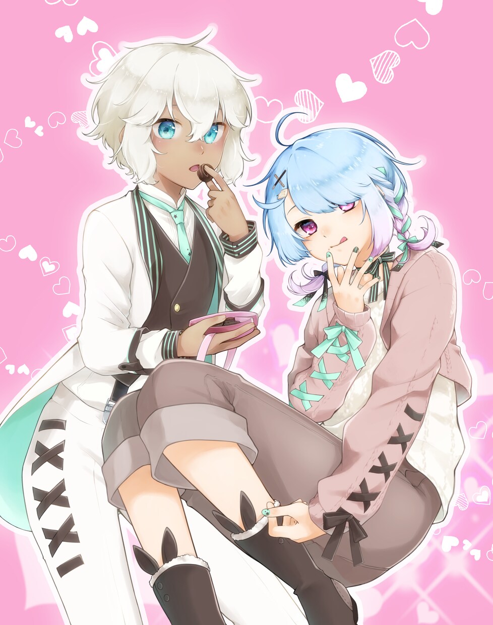 商用利用OK！綺麗かわいいイラスト、作成します 特別な1枚をあなたに。細かい修正にもお応え致します！ イメージ4