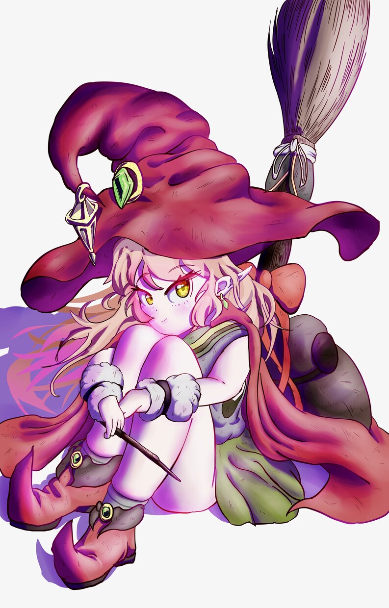 イラスト制作します SNS等に最適な、可愛さと透明感のある厚塗り表現 イメージ3