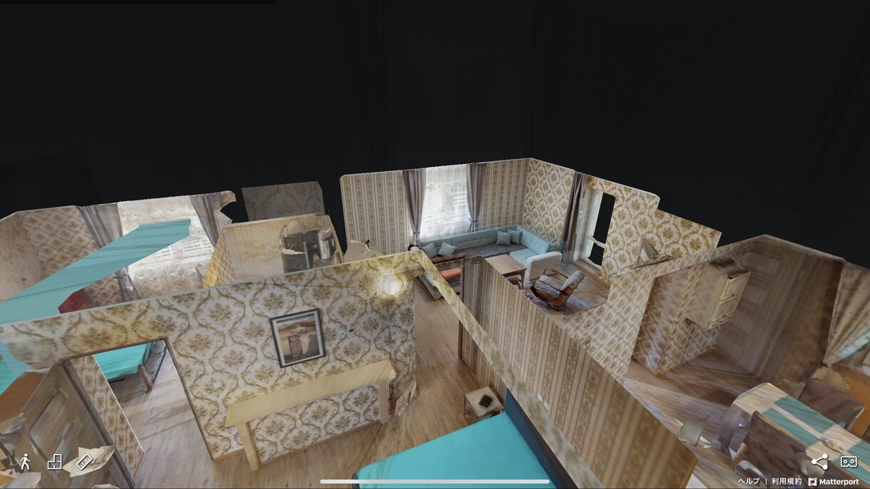 Matterport, THETAで空間保存します 屋内空間を３DスキャンしVR化。保存しいつでも見られます。 イメージ4