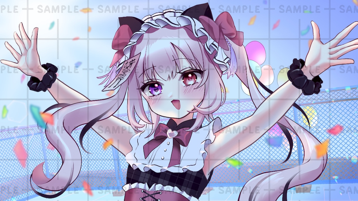 歌ってみたイラストや動画サムネイルを制作します 歌ってみたMV用の一枚絵を描きます イメージ2