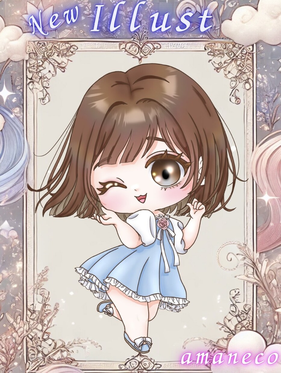 SNS用などの目を引くかわいいアイコン作成します アイコン以外のイラストもOK！お気軽にご相談ください♪ イメージ7