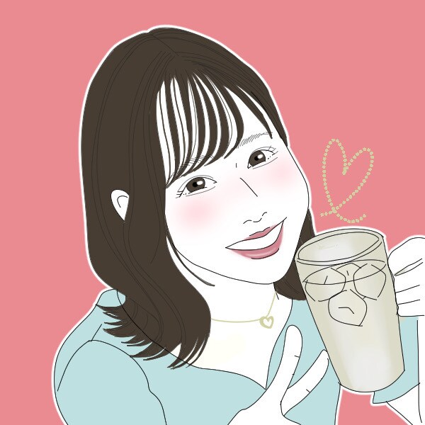 シンプル綺麗めおしゃれな似顔絵アイコンを作成します ⭐︎選べるくすみカラー！文字入れ無料！SNSアイコンにどうぞ イメージ6