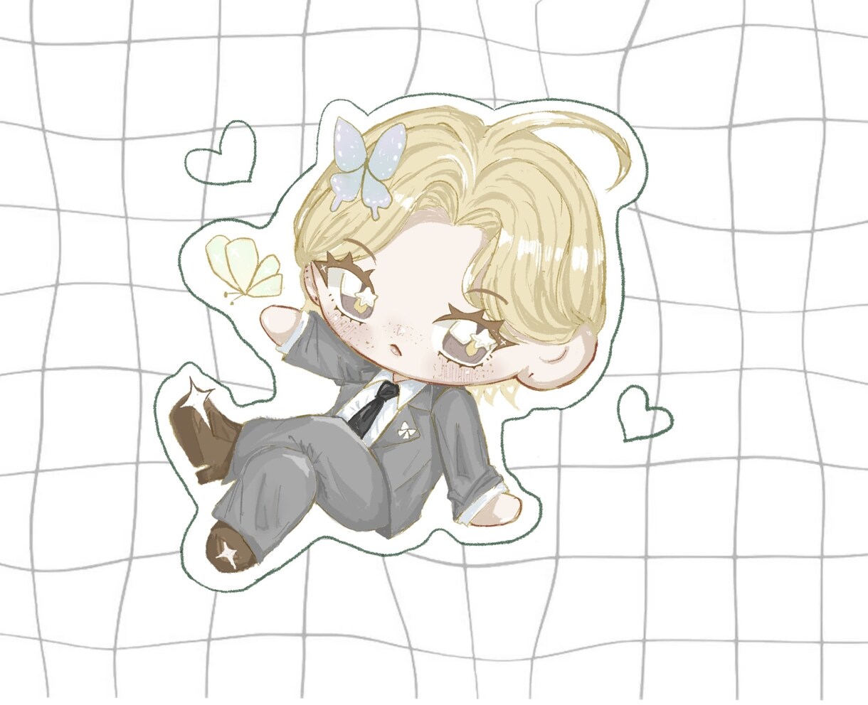 ふんわりした雰囲気のミニキャラ描きます キャラの雰囲気にあったイラストお描きします！ イメージ4