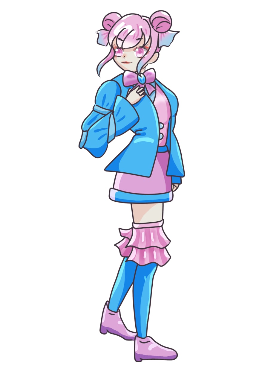 女の子を描きます かわいいミニキャラと女の子描きます。ご要望になるべく応えます イメージ3