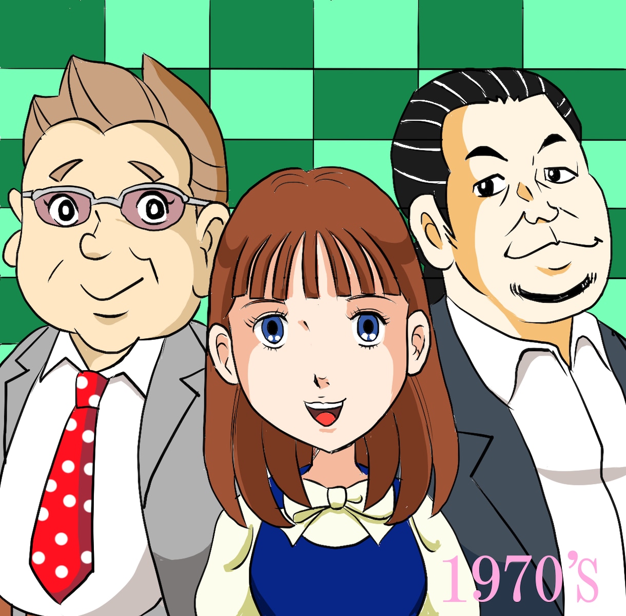 年代別・アニメの作画風似顔絵を描きます あなたもあの時のキャラクター風に！ イメージ4