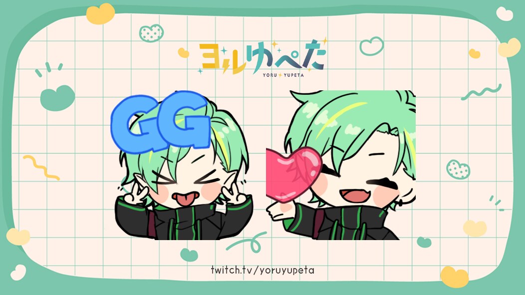 Twitch・YouTubeスタンプを制作します 各種スタンプバッジも対応！複数依頼OK！ イメージ1