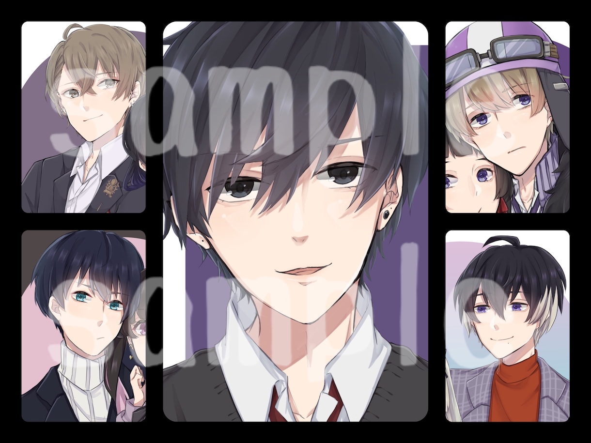 SNS用アイコン依頼を受け付けています 可愛い、かっこいいを意識して描きます イメージ3